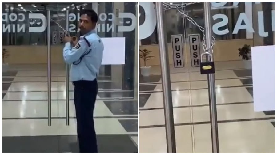 Video screengrabs: Credit: @ravihanda/Twitter