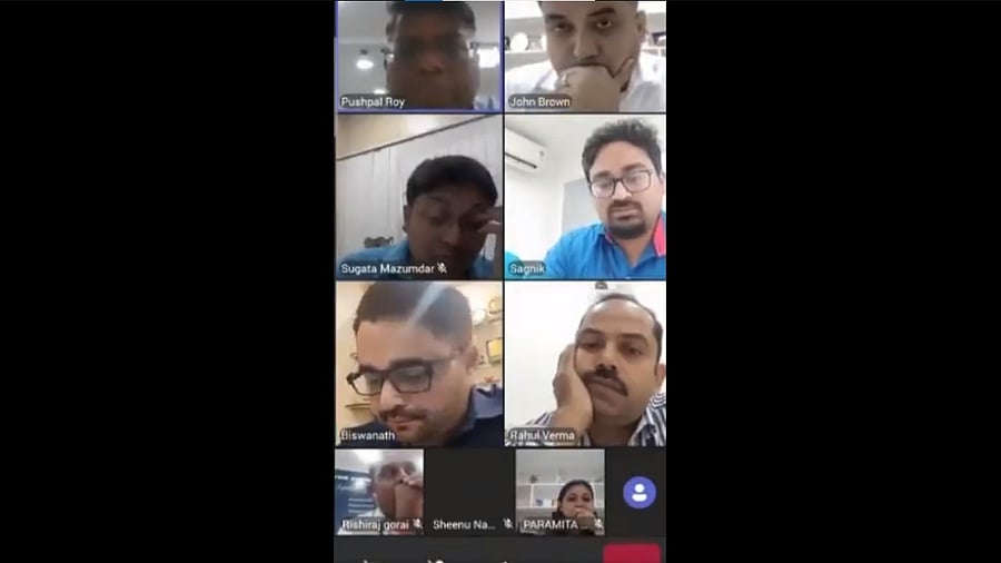 Screengrab from the viral video. Credit: Twitter/tweeterrant