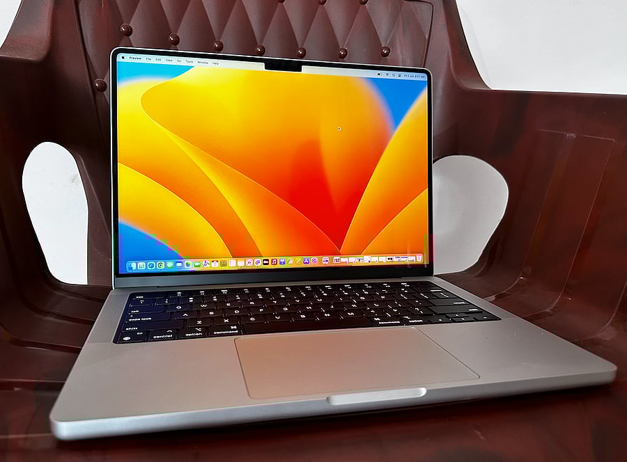 Apple MacBook Pro (with M2 Pro). Credit: DH Photo/KVN Rohit
