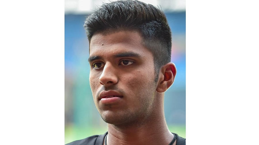 Washington Sundar. Credit: PTI File Photo