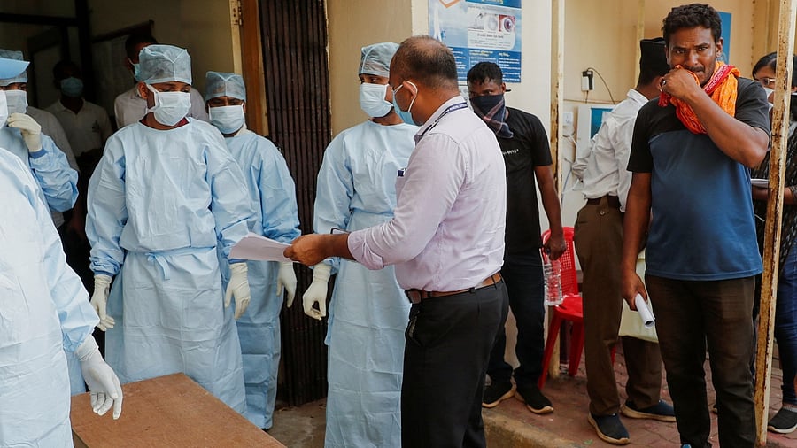 A hospital in Bhubaneswar in the aftermath of the train tragedy, June 05. Credit: Reuters Photo