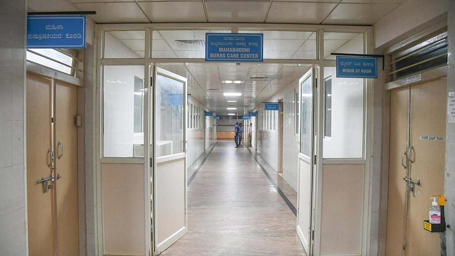 Victoria Hospital's Burn Care Centre. Credit: Special Arrangement