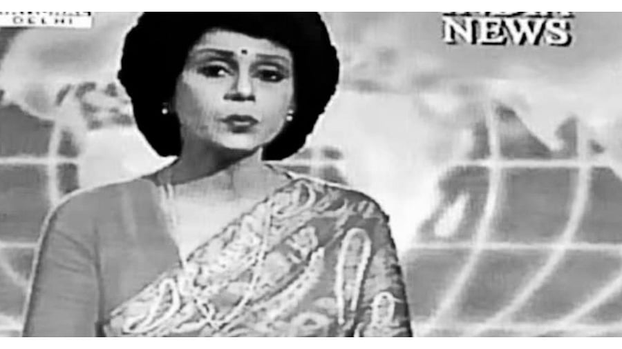 Gitanjali Aiyar. Credit: Twitter/@ianuragthakur