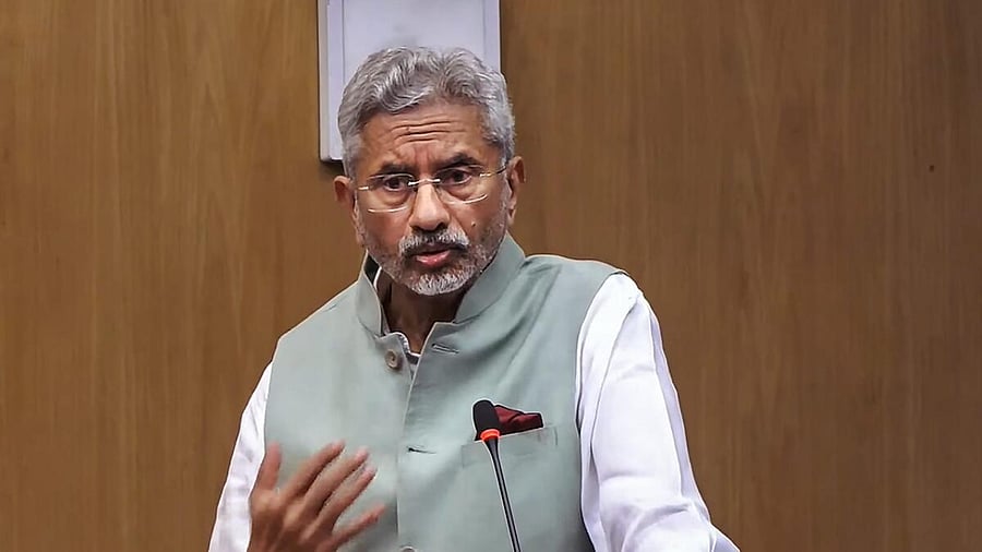 External Affairs Minister S Jaishankar. Credit: PTI Photo