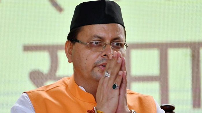 Pushkar Singh Dhami file photo. Credit: PTI Photo