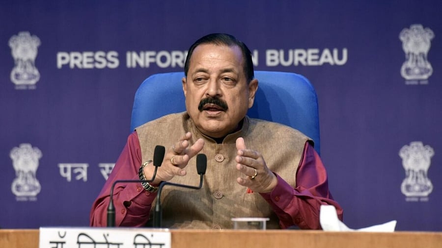 Union Minister Jitendra Singh. Credit: IANS Photo
