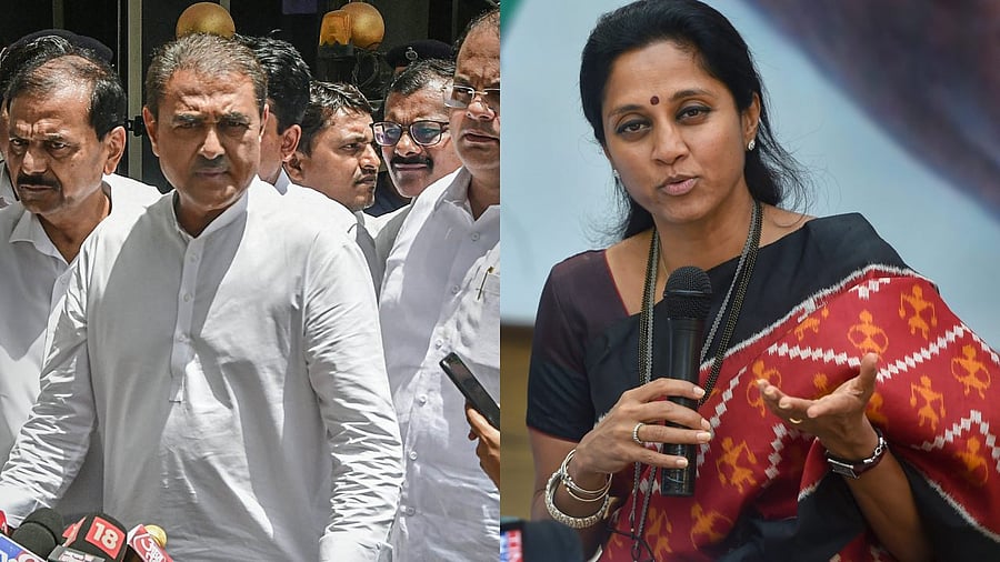 Praful Patel, Supriya Sule. Credit: PTI Photos