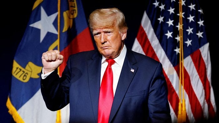 Former US president Donald Trump. Credit: Reuters File Photo