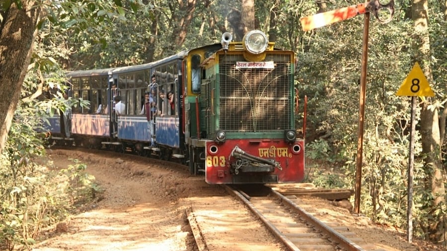 The toy train at Matheran. Credit: Central Railway