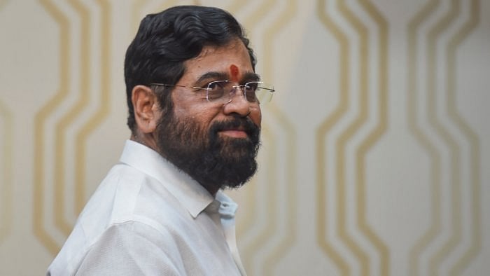 Eknath Shinde, along with 39 MLAs, rebelled and broke the Uddhav Thackeray-led Shiv Sena last year. Credit: PTI Photo