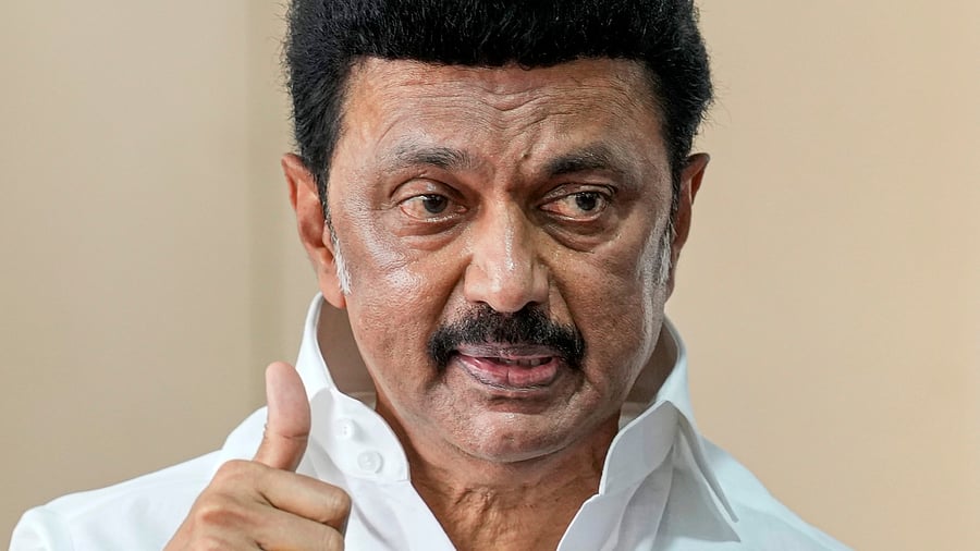 M K Stalin. Credit: PTI Photo