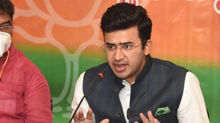 <div class="paragraphs"><p>BJP MP from Bangalore South Tejasvi Surya.  </p></div>