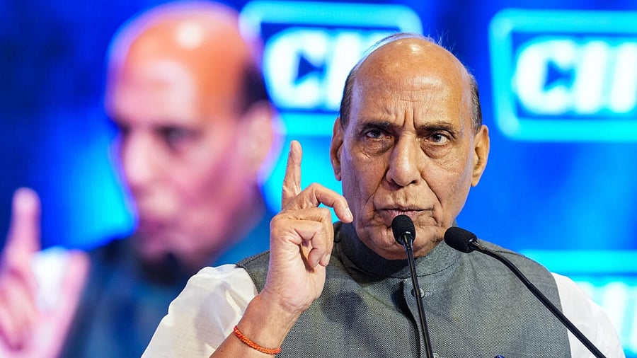 Union Defence Minister Rajnath Singh. Credit: PTI Photo