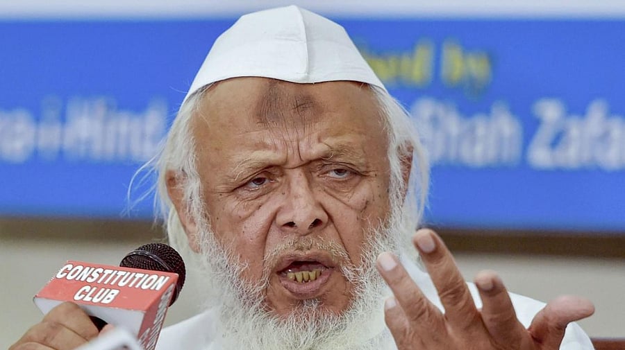 A resolution opposing the UCC was also passed by the executive committee of the Jamiat (Arshad Madani faction) at its executive meeting. Credit: PTI Photo