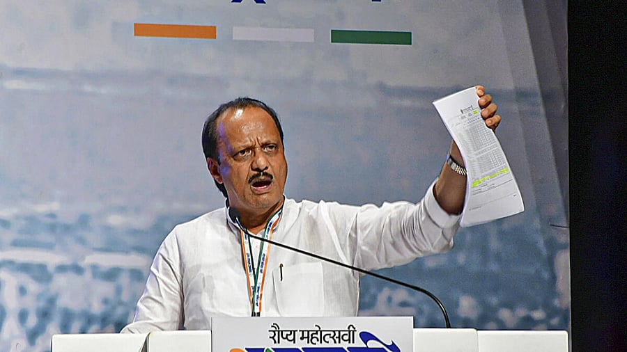 NCP leader Ajit Pawar. Credit: PTI Photo