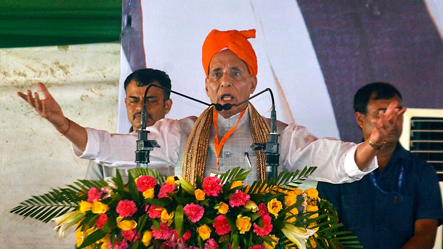 Defence Minister Rajnath Singh. Credit: PTI Photo