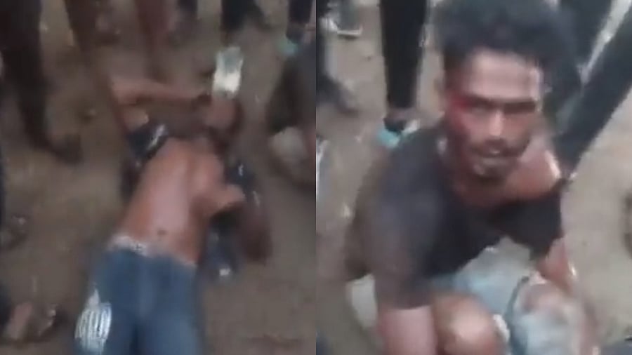 Afan Ansari (32) and his associate Nasir Qureshi (24). Credit: Twitter/@Sachin54620442