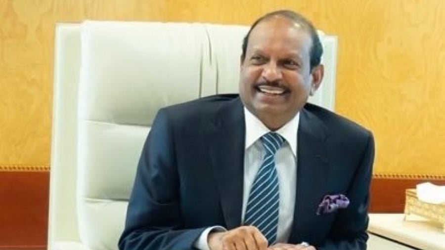 Lulu Chairman Yusuff Ali MA. Credit: Twitter/@Yusuffali_MA