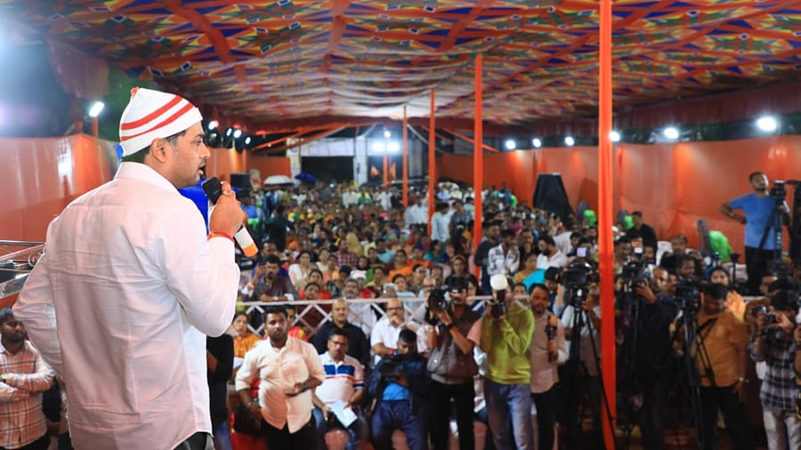 Shiv Sena leader and Kalyan MP Shrikant Shinde. Credit: Twitter/@DrSEShinde