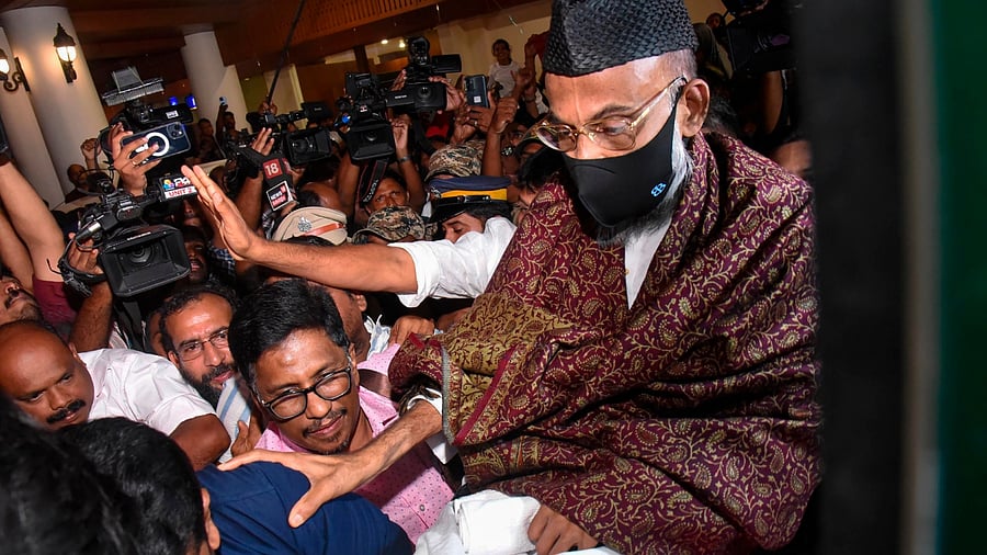 PDP chairman Abdul Nasar Madani. Credit: PTI File Photo