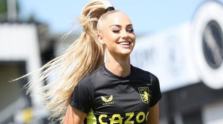 Switzerland's Alisha Lehmann. Credit: Instagram/alishalehmann7