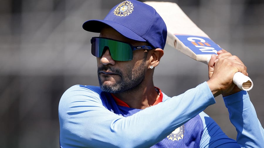 Shikhar Dhawan. Credit: Reuters Photo