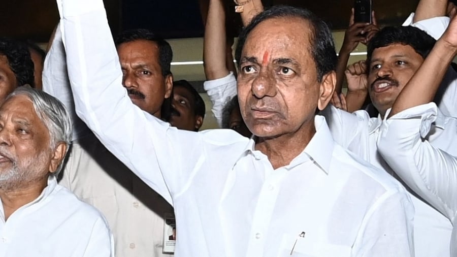 K Chandrasekhar Rao. Credit: IANS Photo