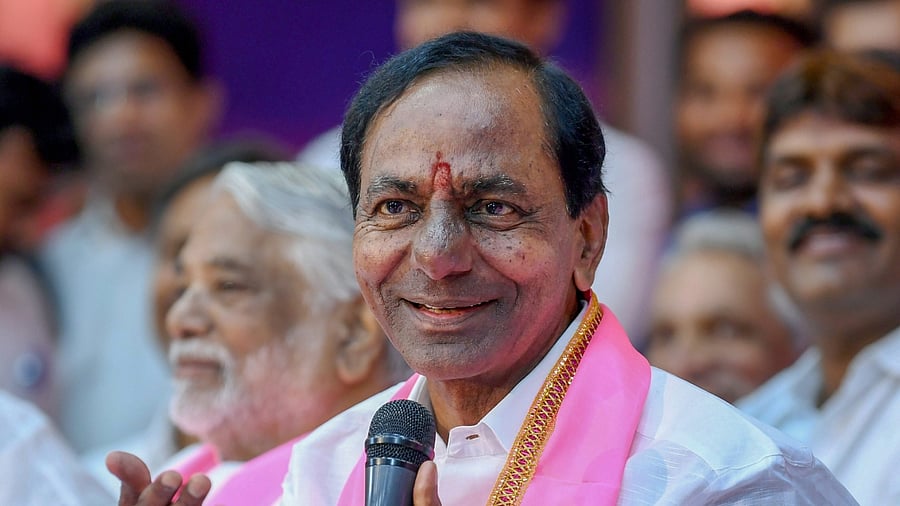 Telangana Chief Minister K Chandrashekar Rao. Credit: PTI File Photo