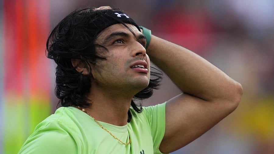Olympic champion Neeraj Chopra. Credit: Reuters File Photo