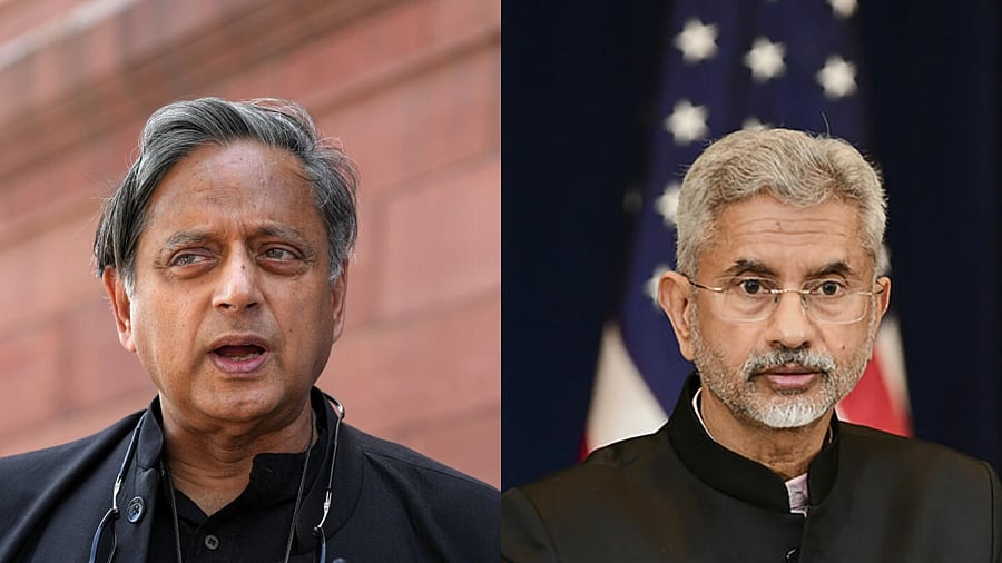<div class="paragraphs"><p>Shashi Tharoor and S Jaishankar. Credit: PTI Photos</p></div>
