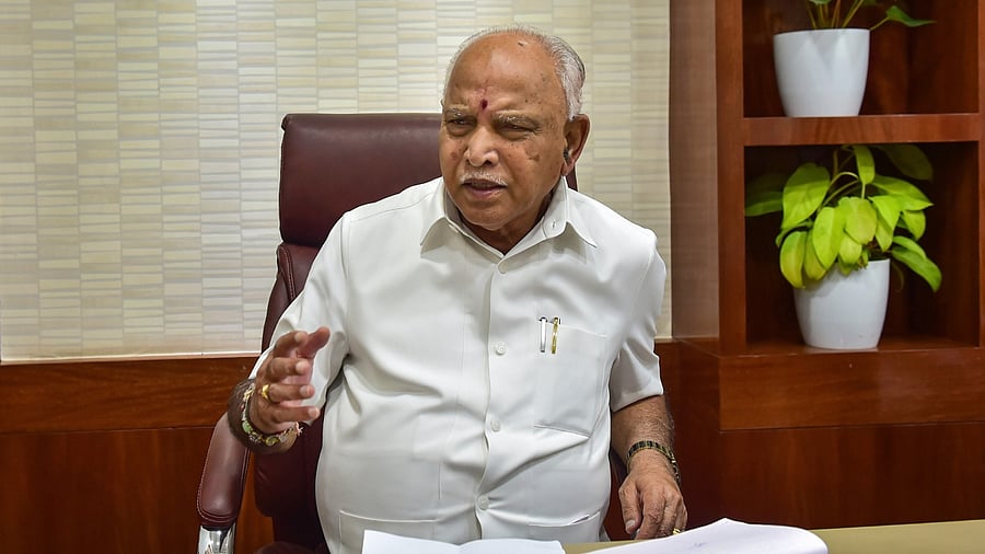 Former Karnataka Chief Minister B S Yediyurappa. Credit: PTI File Photo