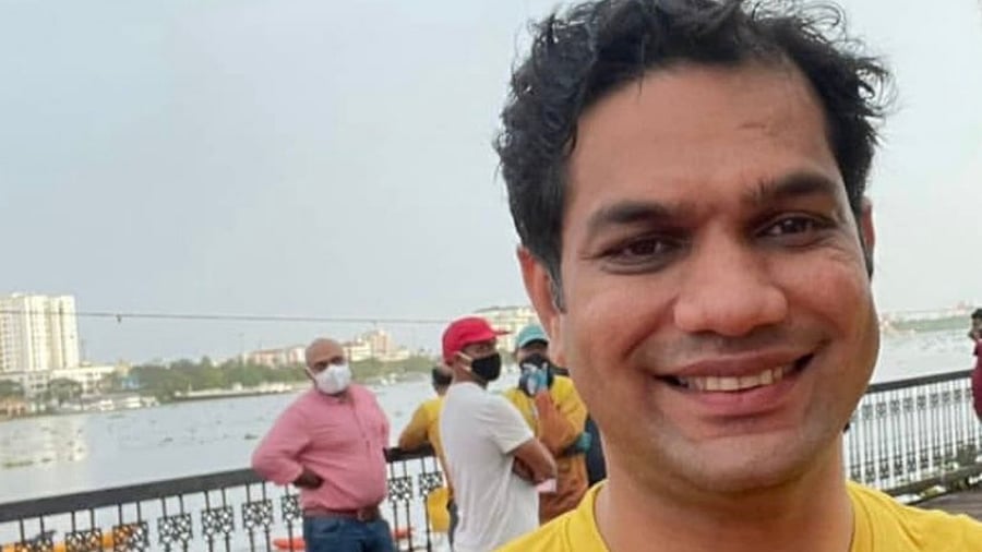 Congress MP Hibi Eden. Credit: Twitter/@hibieden