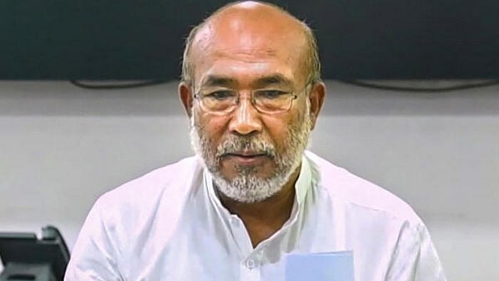 Manipur CM N Biren Singh. Credit: PTI Photo