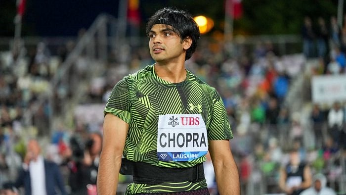 Olympic champion Neeraj Chopra. Credit: PTI Photo