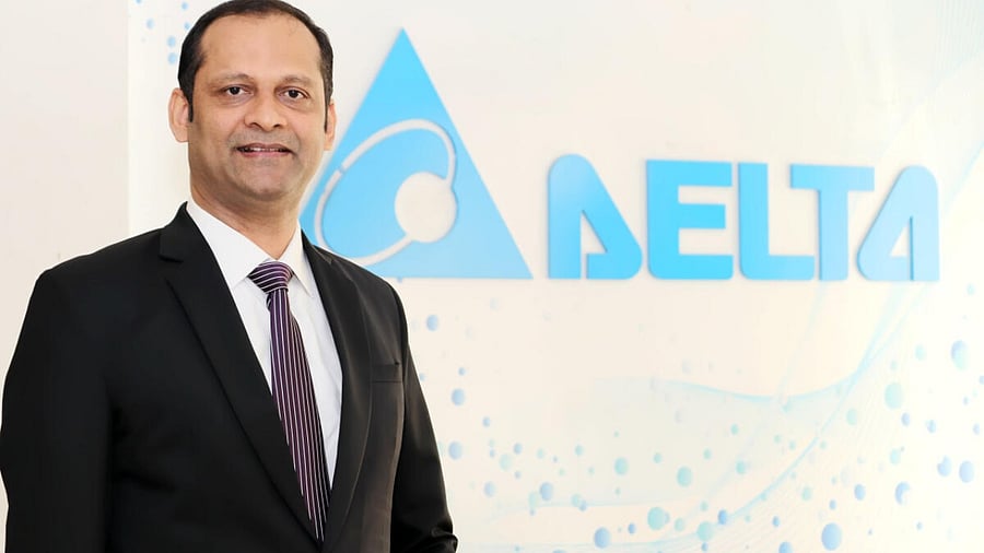 Delta Electronics India’s Managing Director Niranjan Nayak. Credit: Special Arrangement
