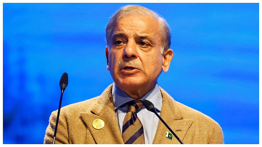 Pakistan's Prime Minister Shehbaz Sharif. Credit: Reuters File Photo