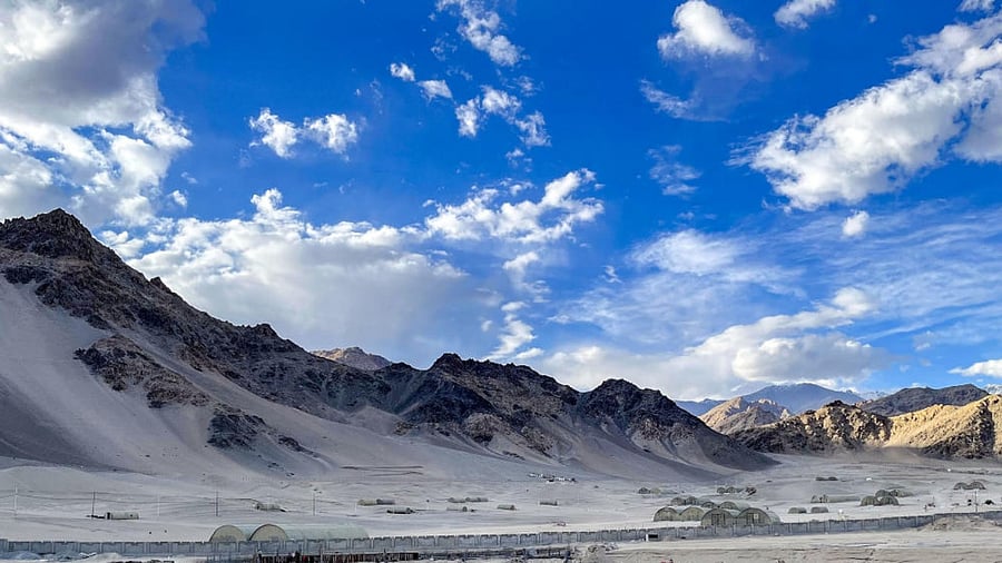 As part of the programme, Navy Chief Admiral R Hari Kumar will host various outreach activities on July 6 and July 7 in Leh. Credit: PTI Photo