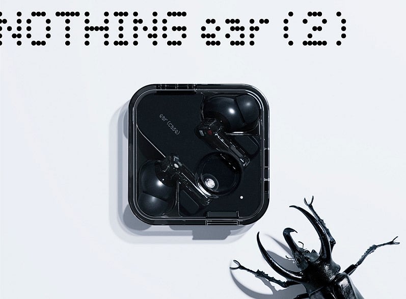 Nothing Ear(2) black. Credit: Nothing