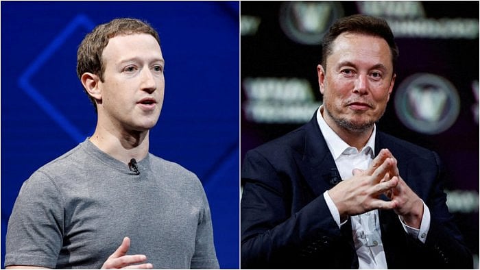 Mark Zuckerberg and Elon Musk. Credit: Reuters Photos 