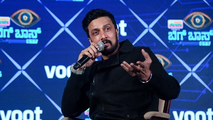 Kichcha Sudeep. Credit: DH Photo/B H Shivakumar