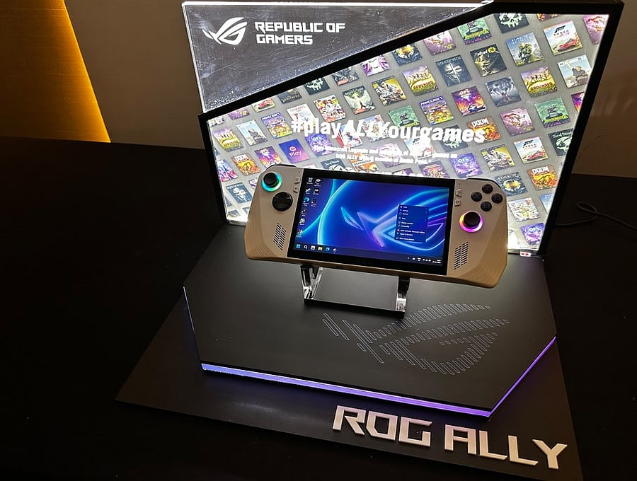 Asus ROG Ally. Credit: DH Photo/KVN Rohit