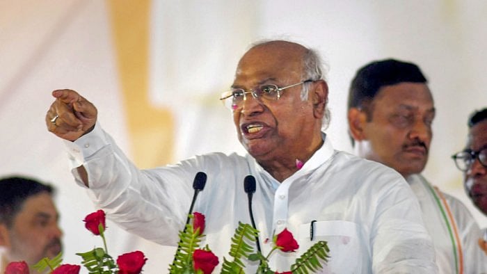 Congress President Mallikarjun Kharge. Credit: PTI File Photo