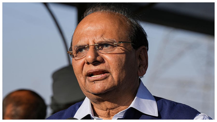 Delhi Lt. Governor V.K. Saxena. Credit: PTI Photo