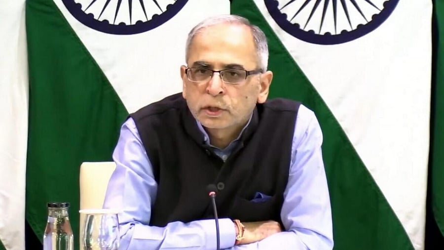 Foreign Secretary Vinay Mohan Kwatra. Credit: PTI Photo