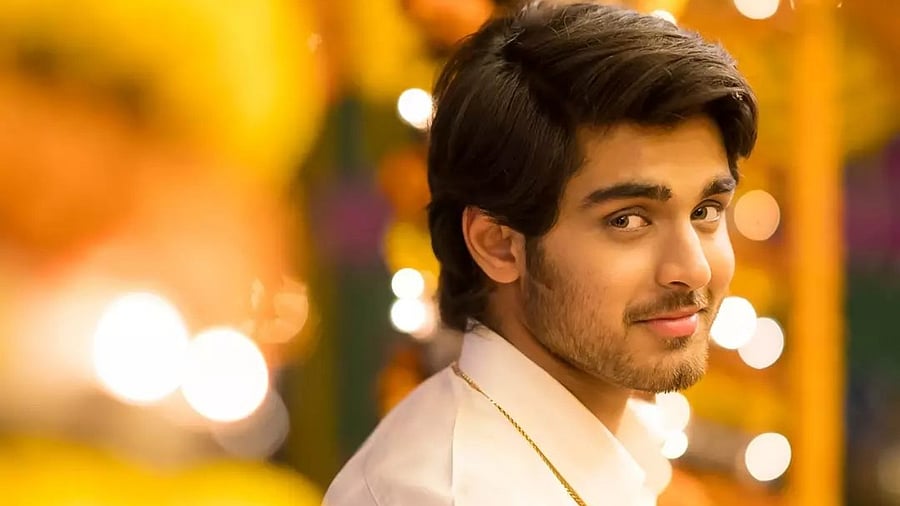 Photo of Telugu actor Roshann Meka. Credit: Instagram/@iamrshn