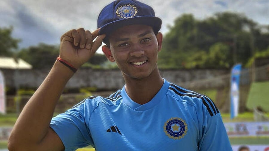 Indian cricketer Yashasvi Jaiswal. Credit: PTI Photo