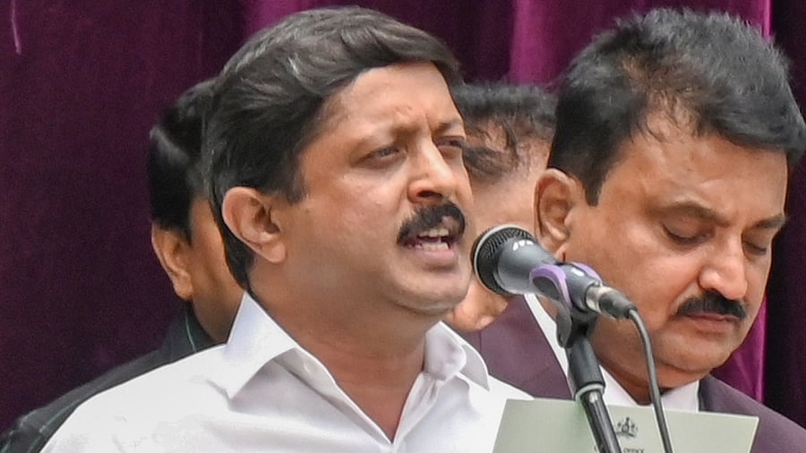 B S Suresha. Credit: DH Photo/S K Dinesh