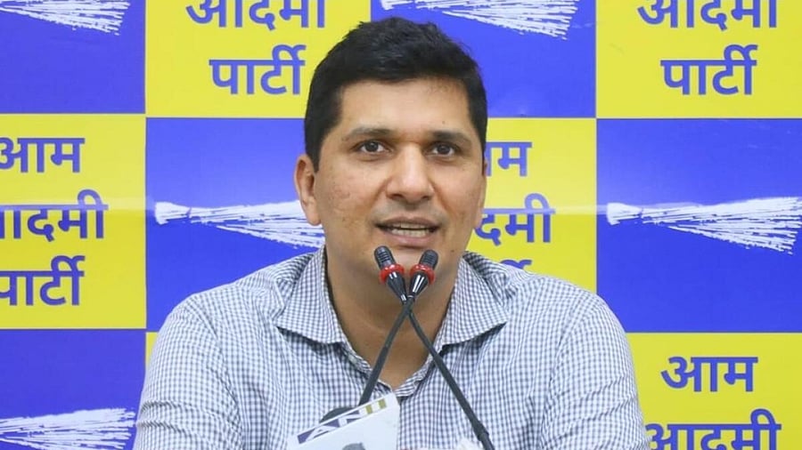 Delhi Minister Saurabh Bharadwaj. Credit: IANS Photo