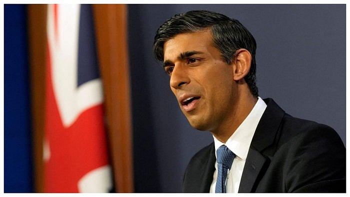 UK PM Rishi Sunak: Credit: Reuters Photo