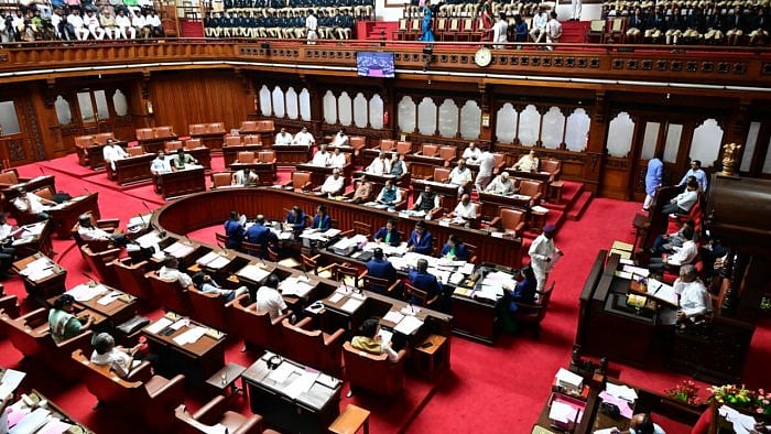 Karnataka's Vidhana Soudha. Credit: DH Photo